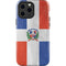 Dominican Republic Flag Distressed iPhone 13 Pro Max Impact Case